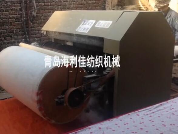 梳理机视频，无纺布梳理机视频